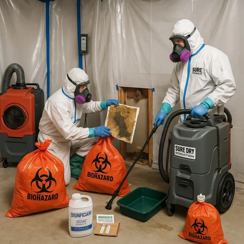 Contaminated Water Handling Protocols process in Marion County, IL