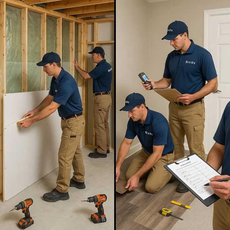 Repairs and Reconstruction process in Marion County, IL